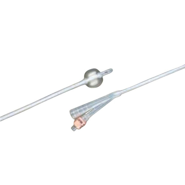 Bard Rochester - LUBRI-SIL - 175818 - Lubri-Sil 2-Way Foley Catheter, Hydrogel Coated, 18Fr, 5Cc Balloon Capacity 