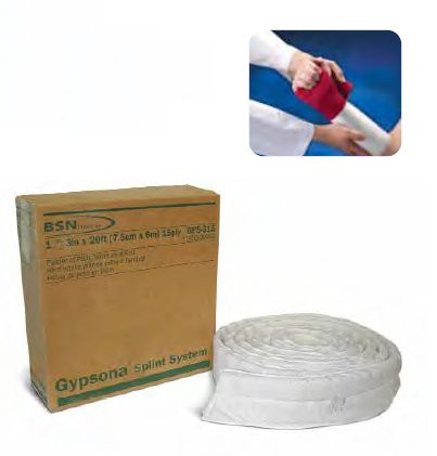 Bsn Medical - Gypsona - Gps-215 - Gps215 - Splint, Plaster On Roll 15Layer 2 X20'