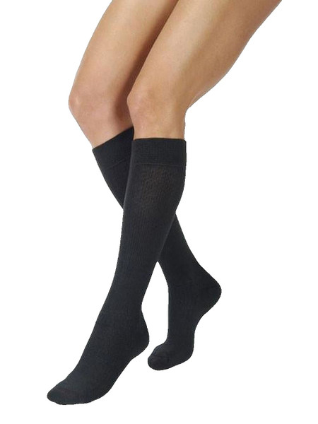 Bsn Medical - Jobst Activewear - 7515007 - Compression Socks Knee High X - Large Steel Gray Closed Toe