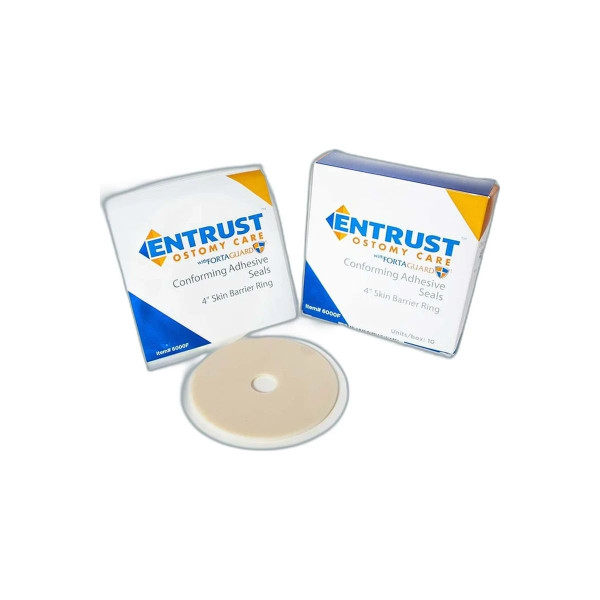Fortis Medical - 6000F - Entrust Skin Barrier Ring 4" With Fortaguard.