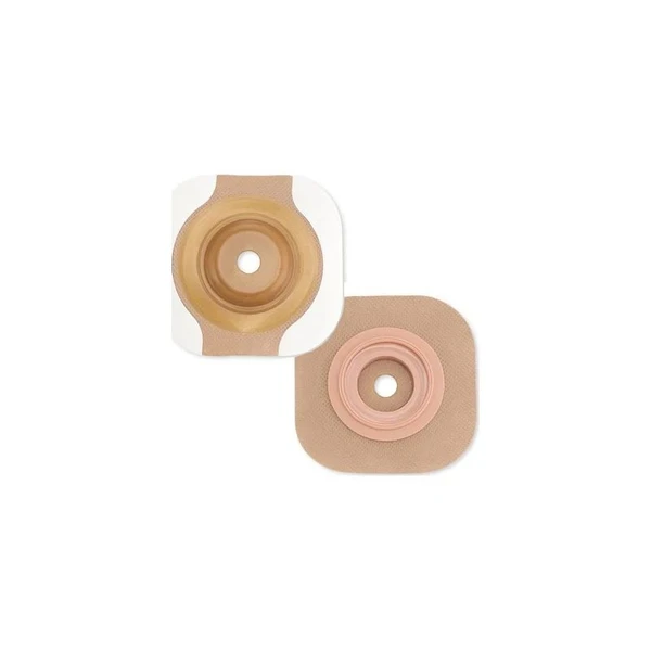 Hollister - New Image - 11503 - Ceraplus Ostomy Barrier Precut Extended Wear Adhesive Tape Borders 44 Mm Flange Green Code System 7/8 Inch Opening