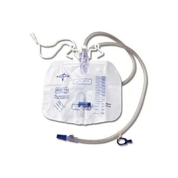 Medline - Dynd15207 - Industries Urinary Drainage Bag With Anti - Reflux Device 2,000 Ml