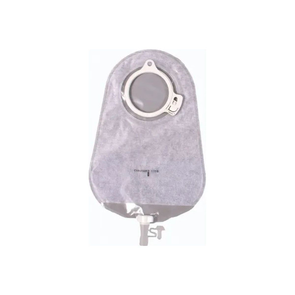 Coloplast - Assura - 1751 - Two - Piece Standard Urostomy Pouch With Anti - Reflux Valve And Closure 1/2" - 1 - Stoma Opening, 9 - L, 150Ml, Transparent, Medium, Secure Locking System, Soft Cloth On Back