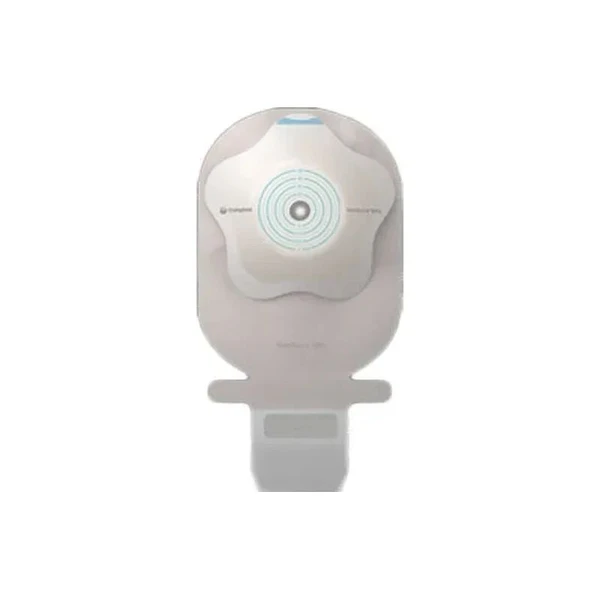 Coloplast - Sensura - 18342 - Mio Convex Flip Drainable Pouch, Maxi, Transparent, Full - Circle Filter, Pre - Cut 1 9/16 In (40 Mm)