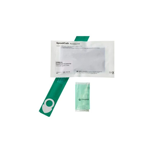 Coloplast - Speedicath - 28483 - Intermittent Catheter Tray Straight Tip 12 Fr Without Balloon Hydrophilic Coated Polyurethane