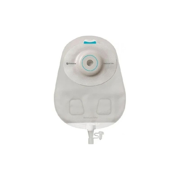 Coloplast - Sensura - 16835 - Mio Convex Urostomy Pouch One - Piece System 10 - 1/2 Inch Length Maxi 3/8 To 7/8 Stoma Drainable Light Trim Fit