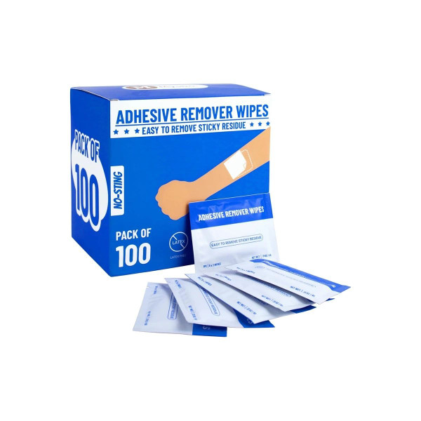 Fortis Medical - 5100 - Adhesive Remover Wipes, No - Sting Skin Friendly