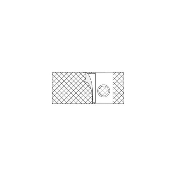 Nu-Hope - Flat Panel - 6702 - Support Belt 2 - 3/8" , 6" W, 36" - 40" Waist, Large, Cool Comfort Ventilated Elastic, Left Sided Stoma
