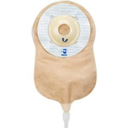 Marlen - Ultralite - 77121 - Urostomy Pouch One-Piece System 8-3 4 Inch Length Convex Light Pre-Cut Drainable 