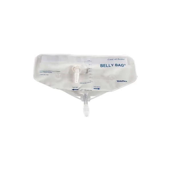 Teleflex - Belly Bag - B1000Ct - Urinary Drain Anti - Reflux Valve Sterile 1000 Ml Vinyl