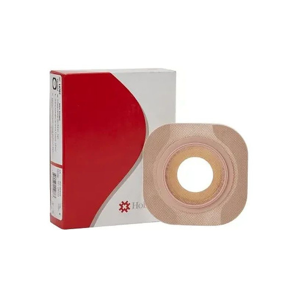 Hollister - New Image Flextend - 14707 - Ostomy Barrier Precut Extended Wear Adhesive Tape 57 Mm Flange Red Code System Hydrocolloid 1 - 3/8 Inch Opening