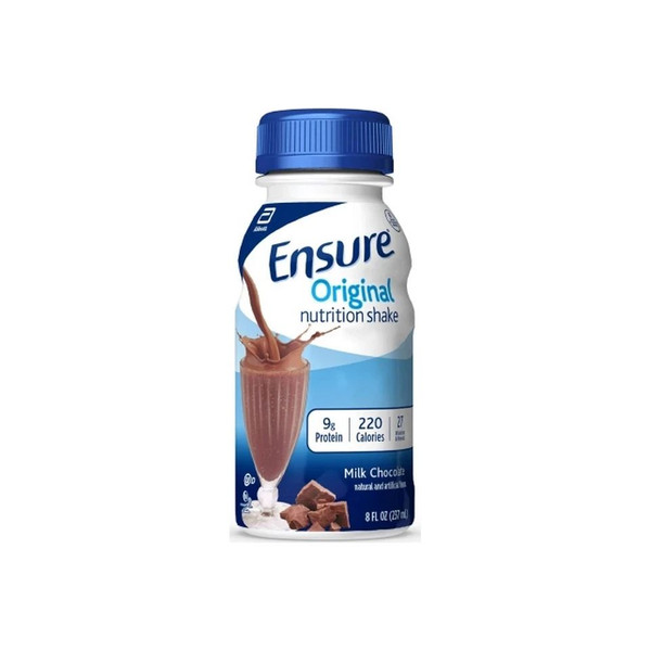 Abbott - Ensure - 57231 - Nutrition Milk Chocolate Shake Retail 8Oz Bottle