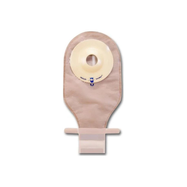 Marlen - Ultramax - 53534 - Ostomy Pouch One - Piece System 9 Inch Length Drainable Convex Light Pre - Cut