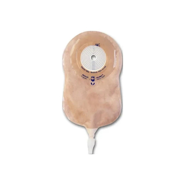Marlen - 72875 - Superflat Urostomoy Pouch W/Aquatack Hydrocolloid Barrier, Transparent, Cut - To - Fit Box.
