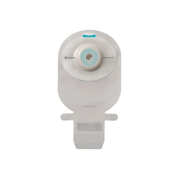 Coloplast - Sensura - 16732 - Mio Convex 1 - Piece Easiclose Wide Outlet, Light, Maxi, Opaque With Inspection Window, Pre - Cut