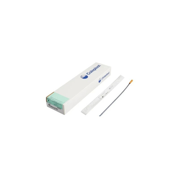 Coloplast - Self-Cath - 816 - Urethral Catheter Coude Olive Tip Uncoated Pvc 16 Fr Inch