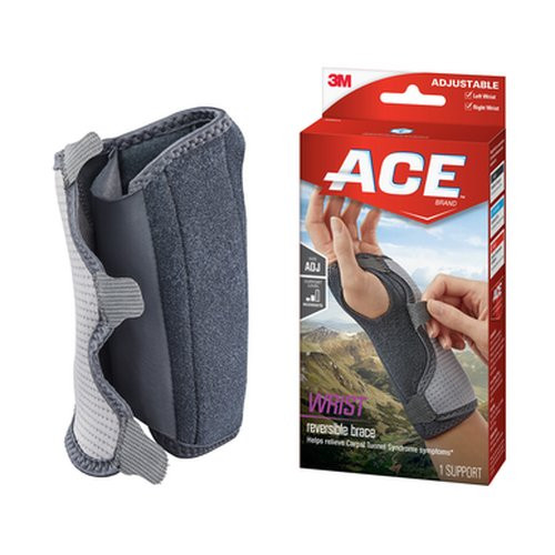3M - Ace - 209623 - Wrist Brace, Splint Adj Reversible One-Size 