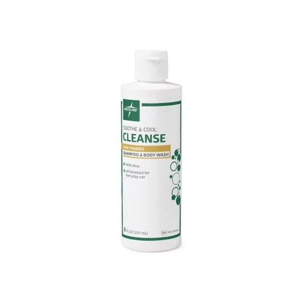 Medline - Msc095060 - Shampoo And Body Wash 8 Oz Flip Top Bottle Kiwi Mango Scent