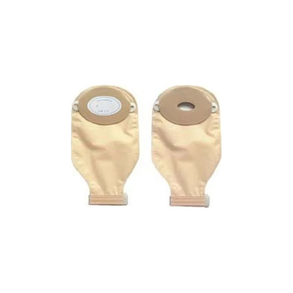 Nu-Hope - Nu-Flex - 7564-Dc - Ostomy Pouch 11 Inch Length Deep Convex, Trim To Fit 1 - 1/2 2 - 3/4 Stoma Drainable