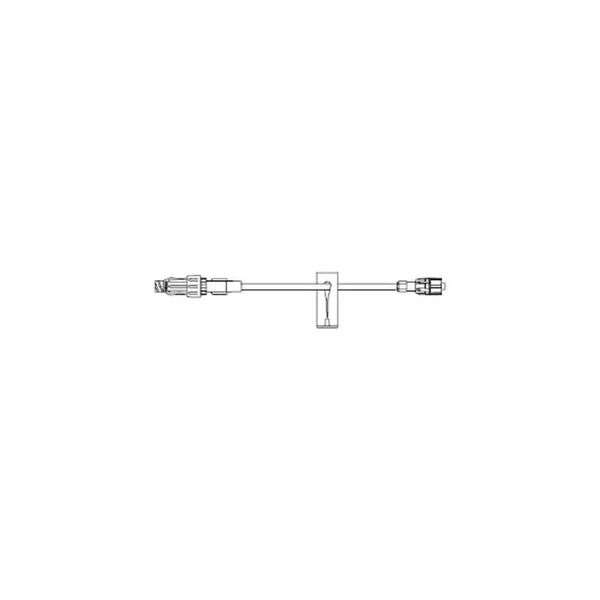B. Braun - Caresite - 470108 - Ext Set, Std Bore W/Slide Clmp 6