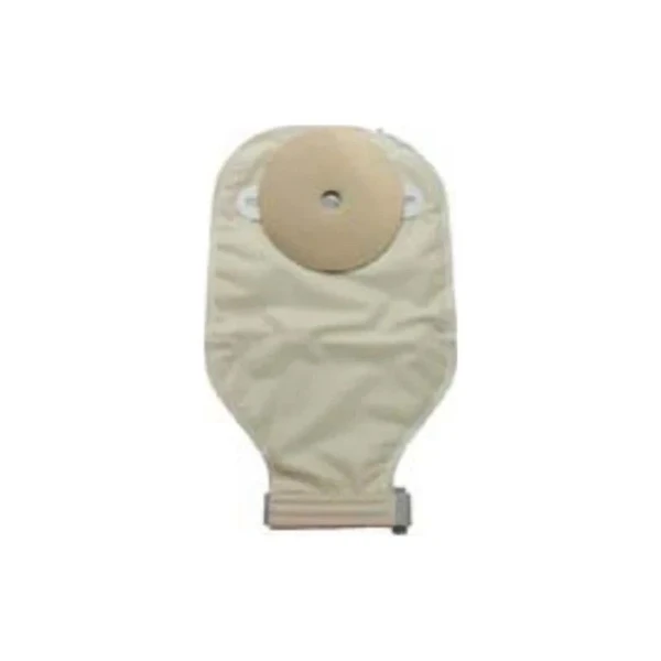 Nu-Hope - 40-7209 - One - Piece Post - Op Precut Adult Drainable Pouch With Comfort Barrier And Closure Clamp 1 - 1/8" Round, 11" L X 5 - 3/4" W, 3 - 1/2" Adhesive Foam Pad, 24 Oz., Odor - Proof