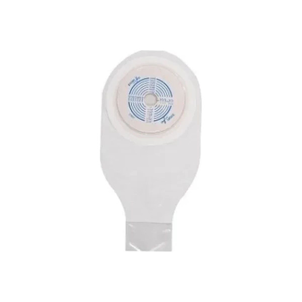 Nu-Hope - 40-7244-C - 1 - Piece Post - Op Adult Drainable Pouch Cut - To - Fit Convex 1/8" X 2" Oval