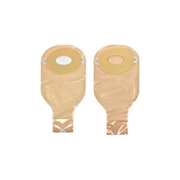 Nu-Hope - 48-7044R-1/2C - 1/2C - Flex Oval Opaque Drainable Pouch, Barrier, Trim - To - Fit (1 - 1/8" X 2"), Roll - Up, Half Convexity, 24 Oz (11"), Large Foam