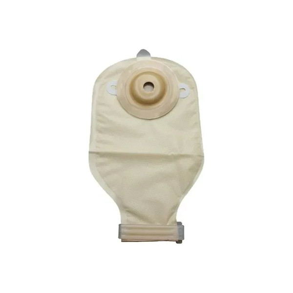 Nu-Hope - 7409-C - One - Piece Post - Op Precut Convex Adult Drainable Pouch With Closure Clamp 1 - 1/8" Round, 11" L X 5 - 3/4" W, Opaque, 3 - 1/2" Adhesive Foam Pad, 24 Oz., Odor - Proof
