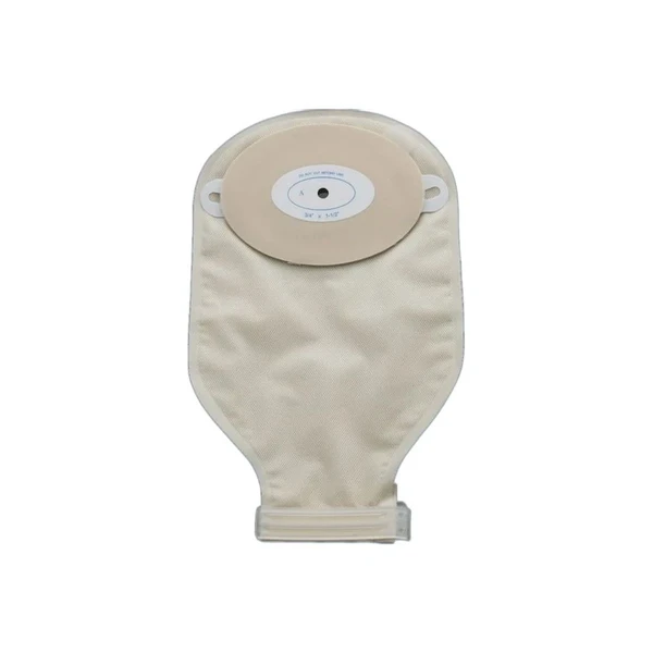 Nu-Hope - Nu-Flex - 7544-Dc - One - Piece Cut - To - Fit Deep Convex Adult Drainable Pouch With Closure Clamp 1 - 1/8" X 2" Oval, 3 - 1/4" 4 - 5/8" Od, 11" L 5 - 3/4" W , 1/2" Starter Hole, 24 Oz., Adhesive Foam Pad