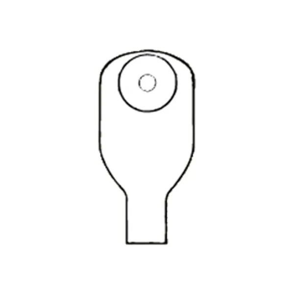 Nu-Hope - Nu-Flex - 7808-C - Drain Pouch, 11", 1" Opng, Convex