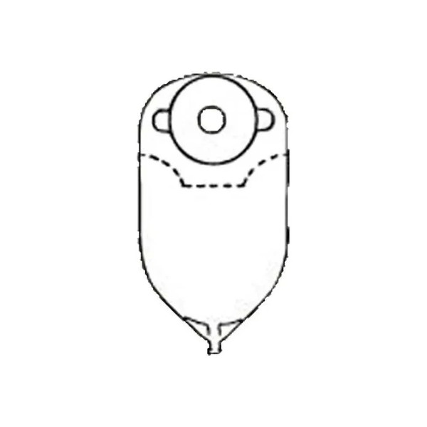 Nu-Hope - Nu-Flex - 7956-C - Urinary Pouch With Convexity, Adult, 3/4".