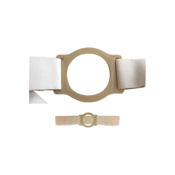 Nu-Hope - Nu-Comfort - Bg-2628-U - 2" Wide Beige Support Belt 3 - 1/8" Ring Plate 47" - 52" Waist 2X - Large, Latex - Free