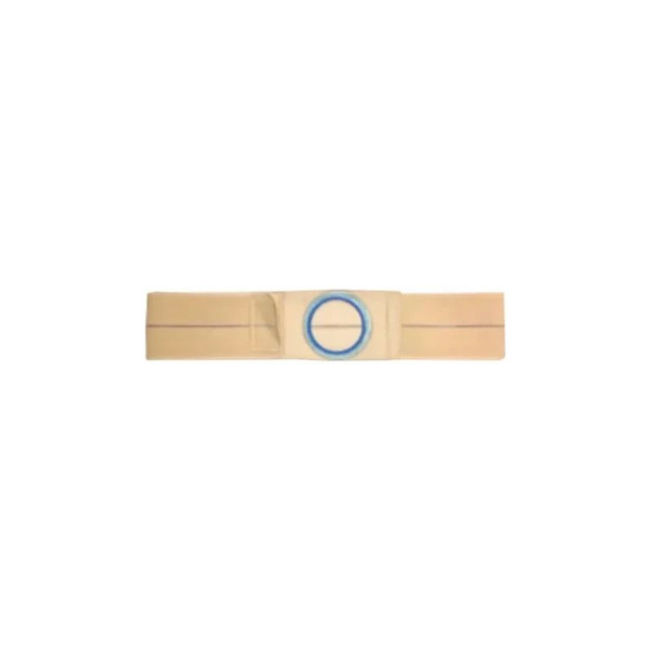 Nu-Hope - Flat Panel - Bg-2661-Q - Original 4" Beige Support Belt Medium 2 - 7/8" X 3 - 3/8" Center Opening, 32" - 35" Waist, Medium, Regular Elastic.