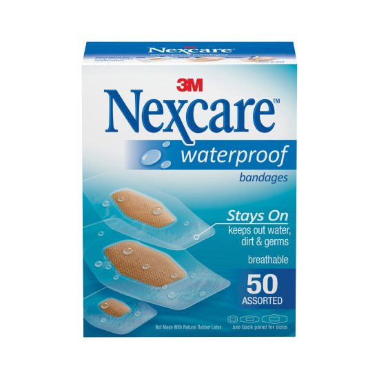3M - Nexcare Wateproof - 432-503 - 432503 - Bandage, Waterproof Assorted