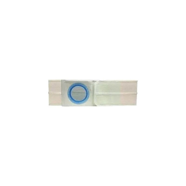 Nu-Hope - Flat Panel - Bg-6703-F - Original Beige Support Belt 2 - 1/4" Opening 1" From Bottom 6" Wide 41" - 46" Waist, X - Large, Cool Comfort Ventilated Elastic, Left Sided Stoma.