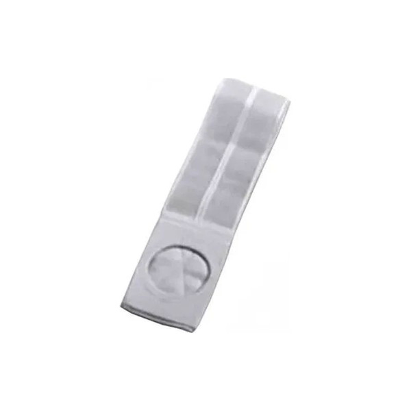 Nu-Hope - Flat Panel - Bg-6712-P-A - Original Beige Support Belt Prolapse Strap 2 - 3/4" Opening 6" Wide 36" - 40" Waist, Large, Cool Comfort Ventilated Elastic, Right Sided Stoma.