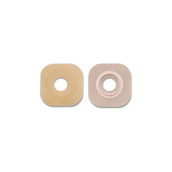 Hollister - New Image Flextend - 16108 - Ostomy Barrier Precut Extended Wear Without Tape 57 Mm Flange Red Code System Hydrocolloid 1 - 1/2 Inch Opening
