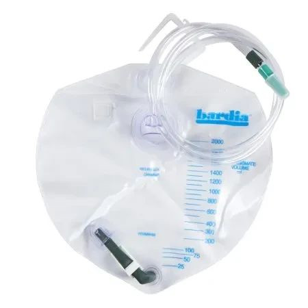 Bard Rochester - 802001 - Bardia Urinary Drain Bag Closed System Anti - Reflux Valve Sterile 2000 Ml Vinyl