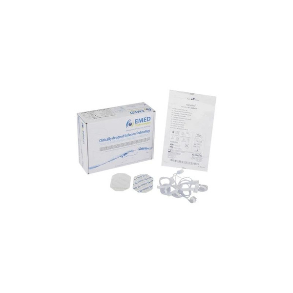 Emed Technologies - Sub-Q - Sub-410 - Subcutaneous Infusion Set 27 Gauge X 4 9 Mm 36 Inch Tubing Without Port