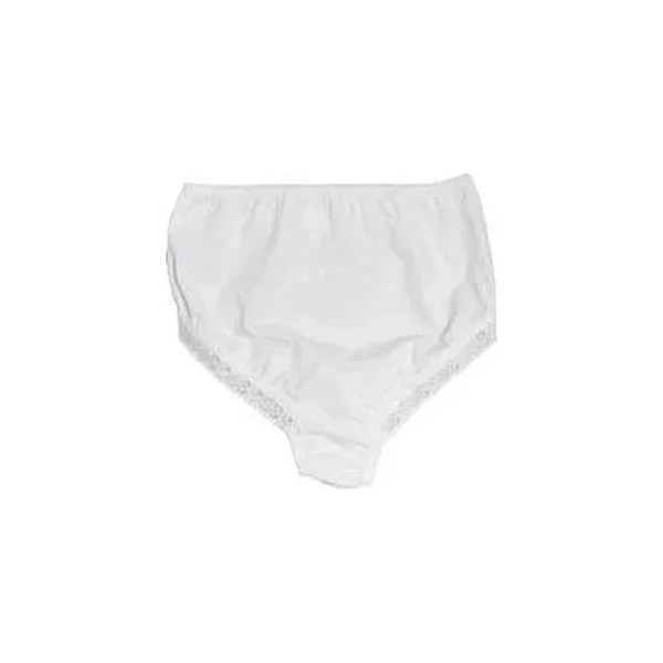 Team Options - 880-04-Lr-Sp1 - Ostomy Support Barrier Brief With Snaps, White, Right, Size 8/9, Large.