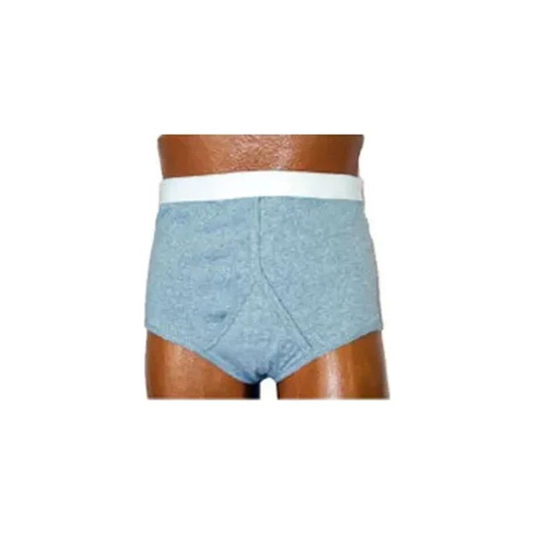 Team Options - Retrospec - 90006Xsr - Men'S Basic With Built - In Barrier/Support, Gray, Right - Side Stoma, X - Small