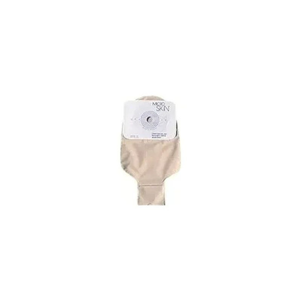 Cymed - Microskin - 81100 - One Piece Colostomy Pouch With Plain Barrier, 11", Drainable, Clear Cut - To - Fit For Stomas Up 1 3/4".