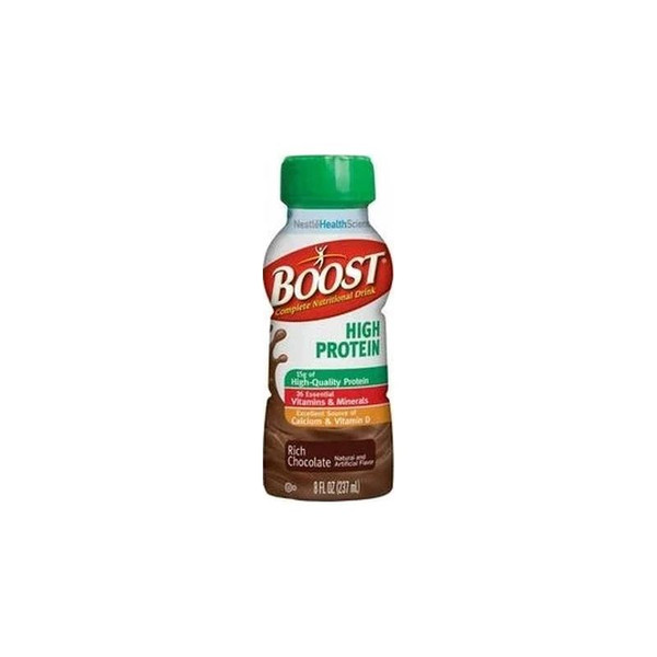 Nestle - 09403600 - Boost High Protein Nutritional Energy Drink 8 Oz., Rich Chocolate, 240 Cal, Gluten - Free