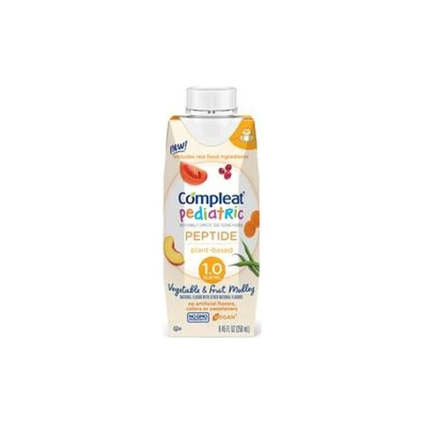 Nestle - Nestle Healthcare Nutrition - 4390092050 - Compleat Pediatric Peptide 1.0 Vegetable Fruit Medley Formula 