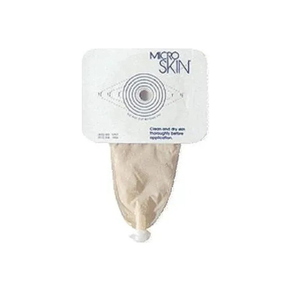 Cymed - Microskin - 86400W - Mini Urostomy Pouch, Clear Fits Stoma'S 1 1/2" Includes Barrier And Washer