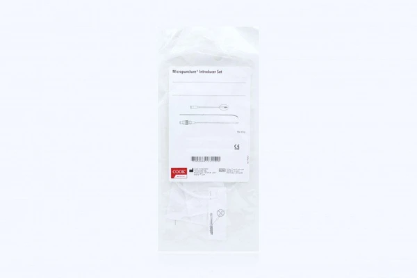 Cook Medical - Micropuncture - G47944 - Introducer Access Set 4 Fr X 10 Cm Length Outer Catheter 0.018 40 Wire Guide 21 Gauge 7 Needle