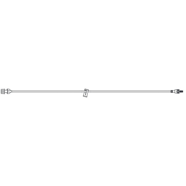 Amsino - Ae1112 - International Iv Extension Set Micro Bore 12 Inch Tubing Sterile