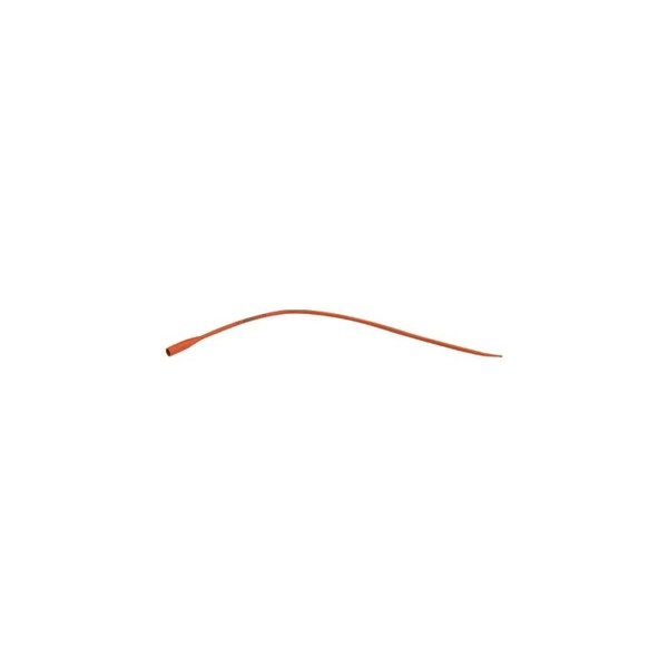 Amsino - Amsure - As44012 - International - Urethral Catheter Straight Tip Red Rubber 12 Fr 16 Inch
