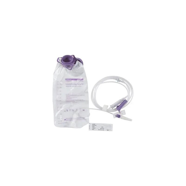 Amsino - Amsure - Enf1200K - International - Enteral Feeding Pump Bag Set With Enfit Connector 1200 Ml Polyvinyl Nonsterile