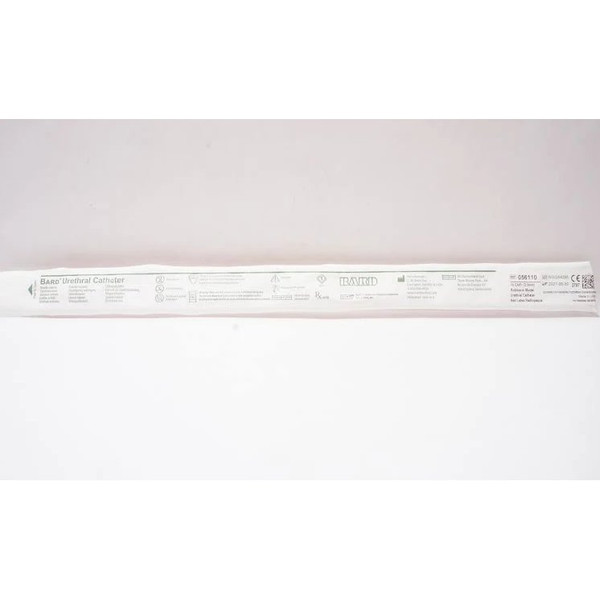 Bard Rochester - 056110 - Urethral Catheter Bardex Round Tip Latex 10 Fr 16 Inch